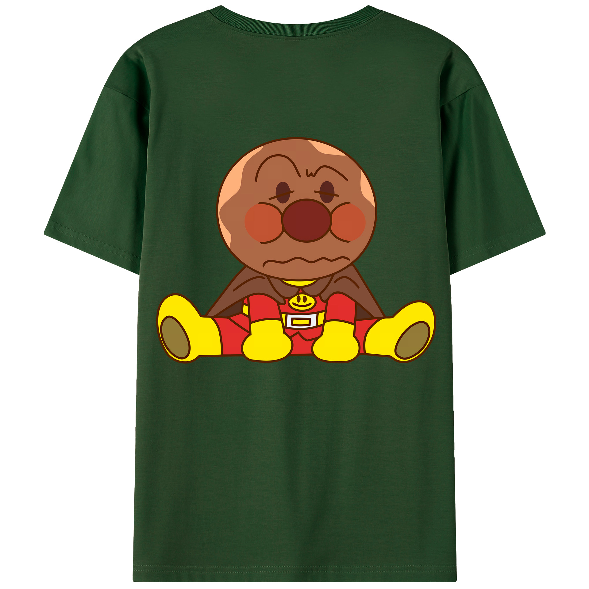（画像用） アンパンマン Anpanman 綿100％半袖Tシャツ（背面プリント）